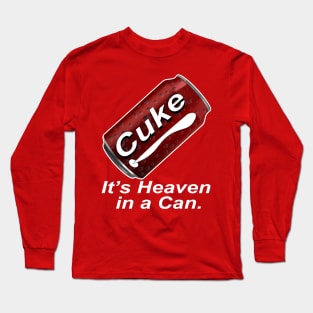Cuke - Its Heaven in a Can Long Sleeve T-Shirt